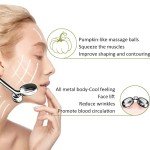 Yeamon Metal Face Roller & Gua Sha Tool