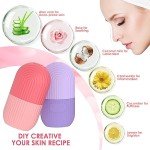 Purple Silicone Ice Roller for Face and Eyes