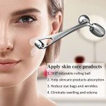 Yeamon Metal Face Roller & Gua Sha Tool