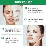 EUNYUL 12-Pack Daily Hydrating Face Masks