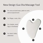 Yeamon Metal Face Roller & Gua Sha Tool