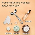 Yeamon Metal Face Roller & Gua Sha Tool