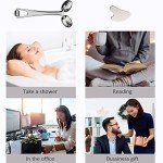 Yeamon Metal Face Roller & Gua Sha Tool