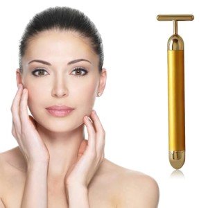 24K Gold Electric Face Massager & Lifting Tool