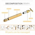 24K Gold Electric Face Massager & Lifting Tool