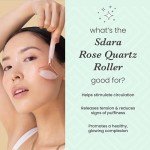 Rose Quartz Face Roller - Relaxing Facial Massager
