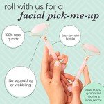 Rose Quartz Face Roller - Relaxing Facial Massager