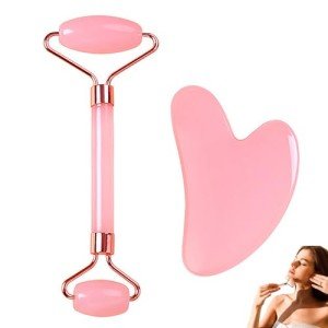 Jade Roller and Gua Sha Set for All Skin