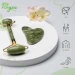Jade Roller and Gua Sha Set for Glowing Skin