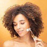 Rose Quartz Facial Roller for Cooling and Smoothing