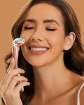 Jade Facial Roller with 3 Interchangeable Heads