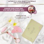 Rose Quartz Roller & Gua Sha Set with Serums