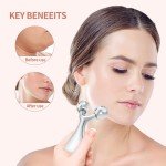 3D Facial Roller Massager for Youthful Skin