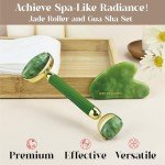 Rena Chris Jade Gua Sha & Face Roller Set