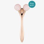 Rose Quartz Facial Roller for Cooling and Smoothing