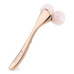 Rose Quartz Facial Roller for Cooling and Smoothing
