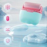 Ice Roller for Face & Eyes with Cover (Pink)