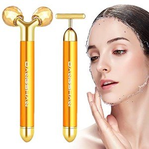 2-in-1 24k Gold Face Massager Kit