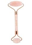 Rose Quartz Facial Roller for Puffiness Relief