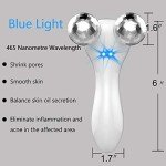 Rechargeable 4D Microcurrent Face Massager Roller