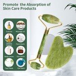 Luckling Jade Gua Sha & Face Roller Set
