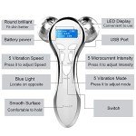 Rechargeable 4D Microcurrent Face Massager Roller