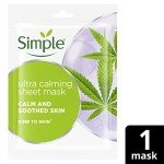 Simple Kind to Skin Calming Vegan Sheet Mask