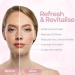 Rose Quartz Roller and Gua Sha Set for Skin Care