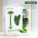 Luckling Jade Gua Sha & Face Roller Set