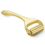 Gold Acupuncture Roller for Face & Muscle Relief