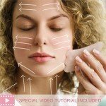 Rose Quartz Roller and Gua Sha Gift Set