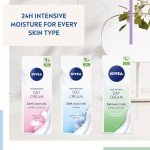 NIVEA Oil-Free Moisturizing Day Cream Trio