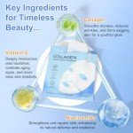 Hydrating Collagen Face Mask - 6 Pack