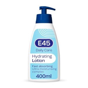 E45 Daily Lotion 400ml - Hydrating, Non-Greasy Moisturiser