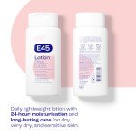 E45 Moisturising Lotion for Dry and Sensitive Skin