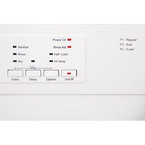 White Front Control 24" Magic Clean Dishwasher