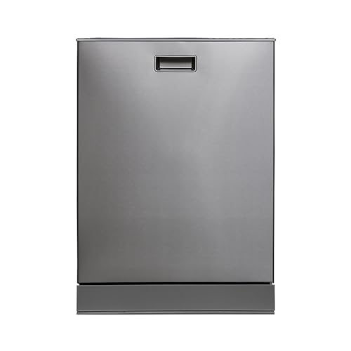 Equator 24" Top Control Dishwasher: 3 Rack Silver