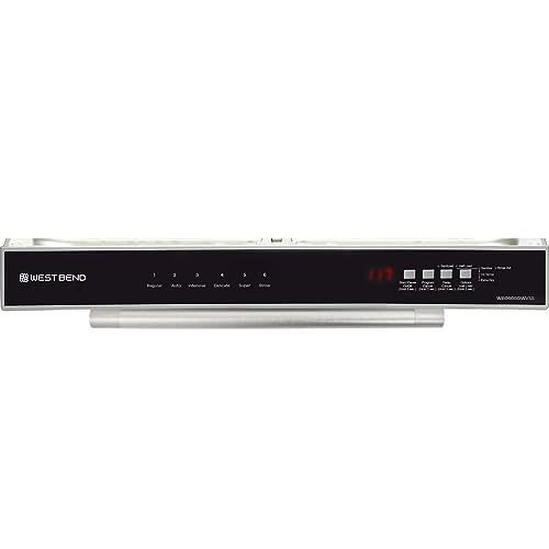 West Bend 45.7 cm Built-In Dishwasher with LED Display