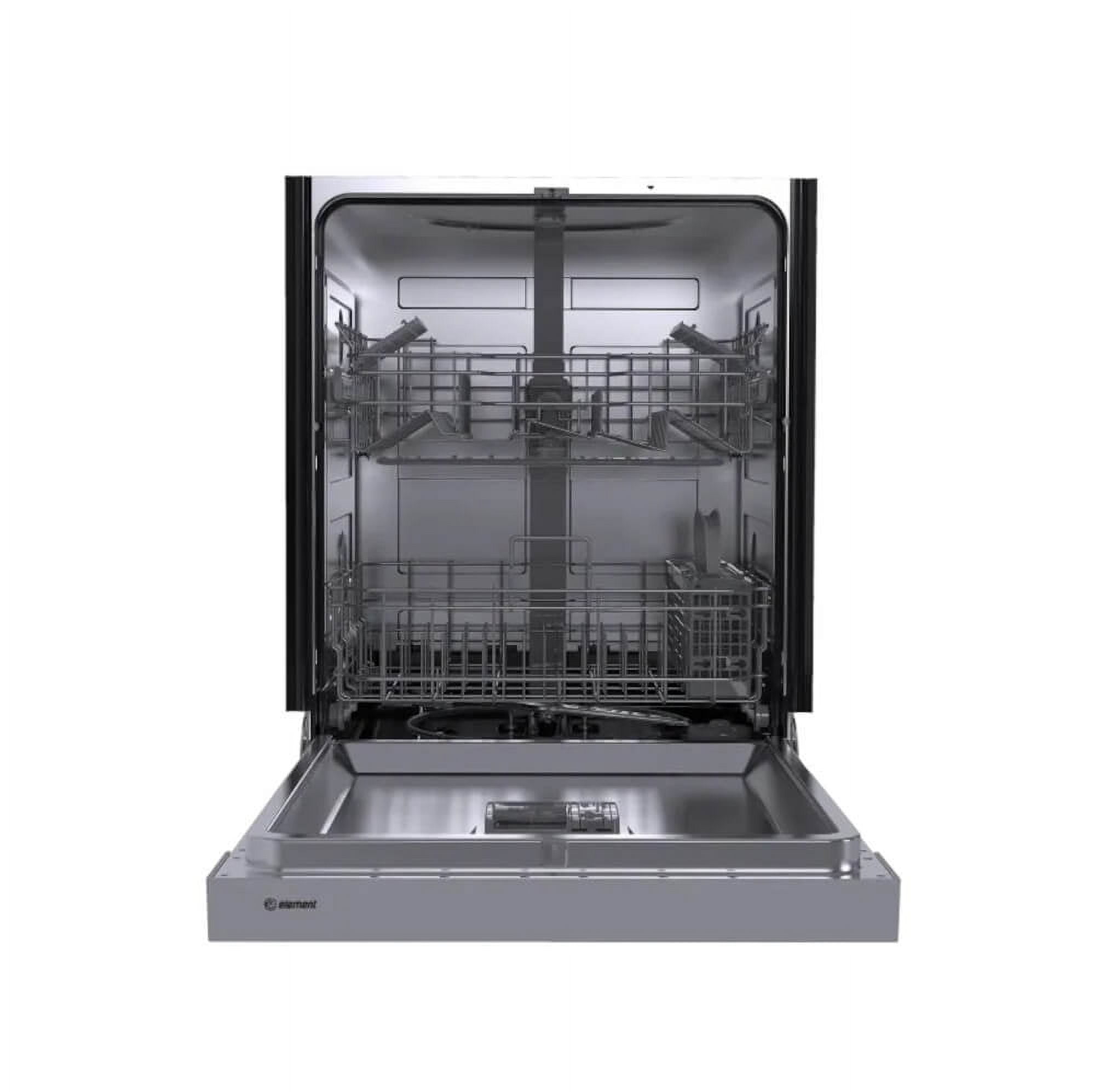 24" Front Control Built-in Dishwasher - Stainless Steel