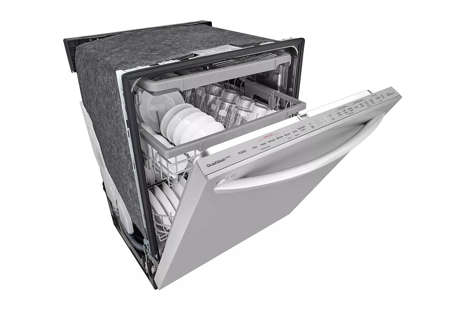 LG Stainless Steel Top Control Dishwasher with Quadwash by LDTS5552S