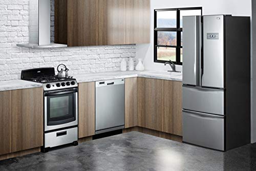 Summit DW2435SSADA 24" Dishwasher with 12 Place Settings