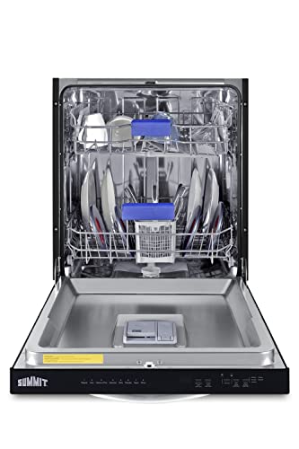 Summit Appliance DW243BADA 24" Built-In Dishwasher, Black
