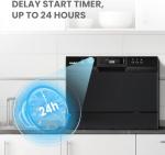 Comfee Countertop Dishwasher 6 Place Settings - Black