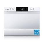 COMFEE' Portable Mini Dishwasher - 6 Settings, 8 Programs