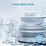 Midea Built-in Dishwasher with 6 Programs, 8 Settings