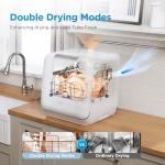 Midea Portable Countertop Dishwasher with Built-in Tank