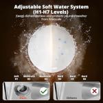 AIRMSEN Portable Countertop Dishwasher with 8 Wash Programs