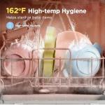 Midea Portable Countertop Dishwasher with Built-in Tank