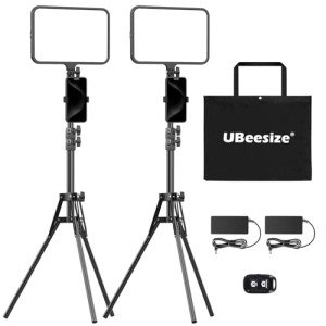 UBeesize 2 Pack LED Video Light Kit