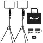 UBeesize 2 Pack LED Video Light Kit